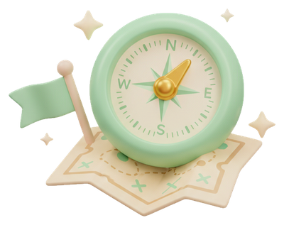 Compass illustration